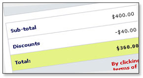 Offer Promotional & Holiday Discounts