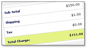 Easy Setup of Shipping & Sales Tax